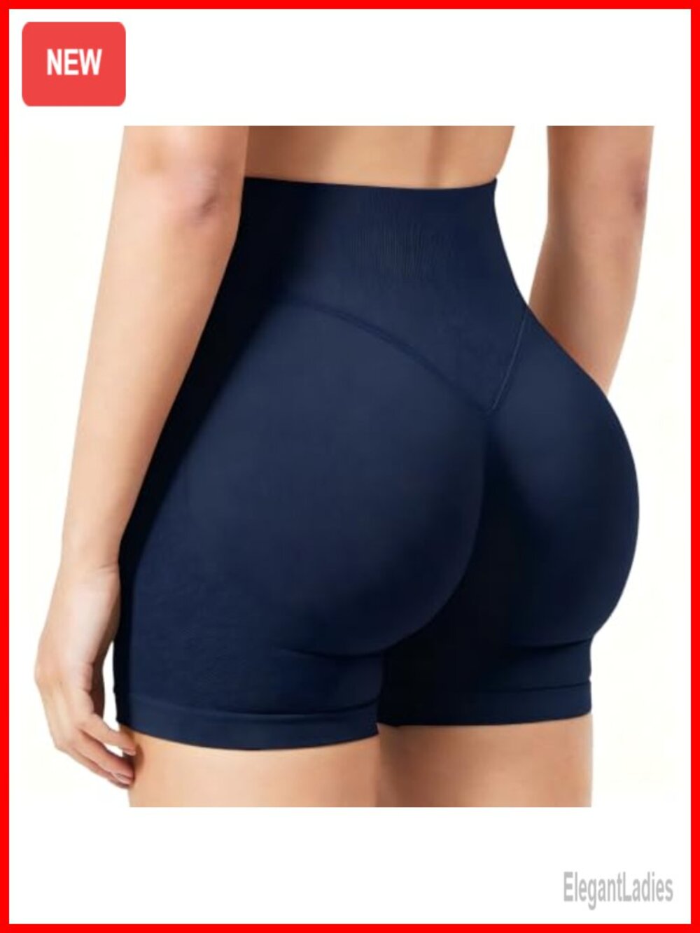Scrunch Butt Lifting High Waist Tummy Control Seamless Gym Shorts